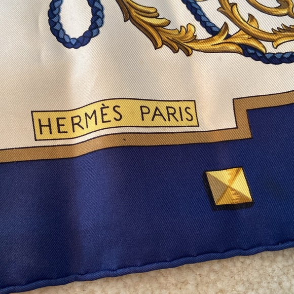 Herme’s Silk Scarf - Picture 3 of 8